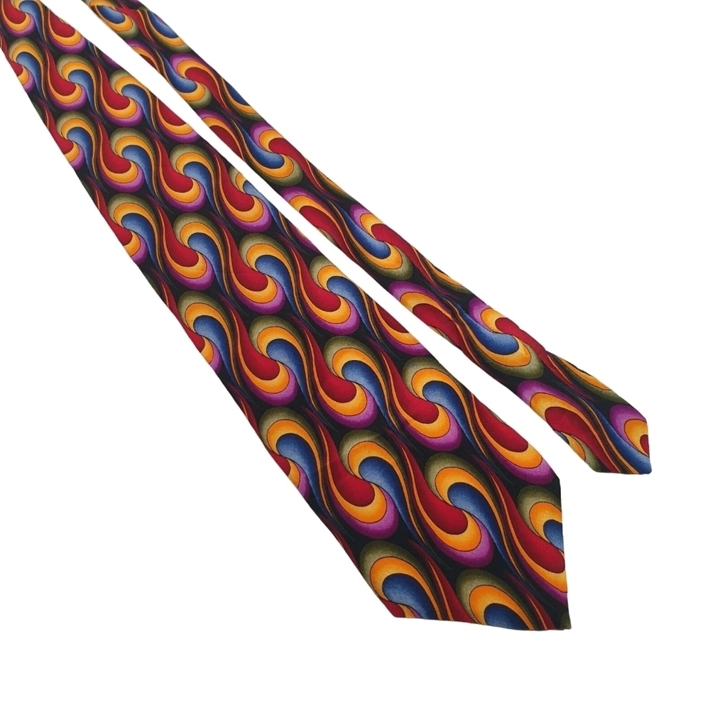 Cocktail Collection Mens Necktie Tie Designer Brandy Microscope